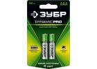 Аккумуляторы ЗУБР "DYNAMIC PRO" никель-металлгидридные (NiMH)