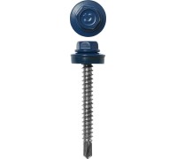 Саморезы СКД кровельные, для деревянной обрешетки, RAL 5005, коробка, серия ПРОФЕССИОНАЛ Зубр 4-300315-48-038-5005