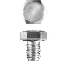 Болты DIN 933 с шестигранной головкой, коробка 5 кг, серия МАСТЕР Зубр 303080-08-010