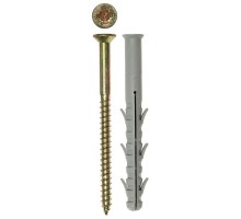 Дюбели рамные с шурупом PZ, коробка, серия ПРОФЕССИОНАЛ Зубр 4-301455-10-100