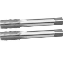 Комплект метчиков М14x1.25мм, сталь Р6М5, машинно-ручные Зубр 4-28007-14-1.25-H2