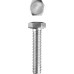 Болты DIN 933 с шестигранной головкой, коробка 5 кг, серия МАСТЕР Зубр 303080-20-080