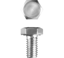 Болты DIN 933 с шестигранной головкой, коробка 5 кг, серия МАСТЕР Зубр 303080-20-050