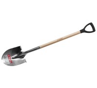 Лопата штыковая с деревянным черенком «Эксперт» Зубр 4-39430