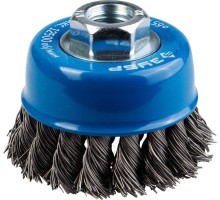Щетка чашечная 65 мм, проволока 0.8 мм для УШМ Зубр 35277-065_z01