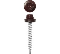 Саморезы СКД кровельные, для деревянной обрешетки, RAL 3005, коробка, серия ПРОФЕССИОНАЛ Зубр 4-300315-48-065-3005