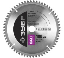 Диск пильный Мультирез, повышенный ресурс, серия ПРОФЕССИОНАЛ Зубр 36853-180-20-60