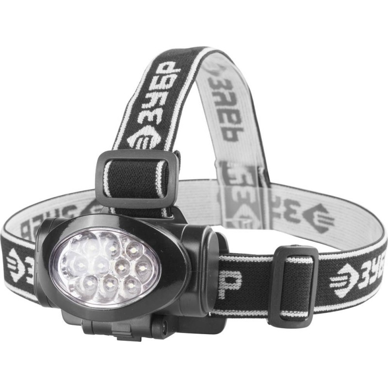 Фонарь налобный светодиодный, 10Ultra LED ЗУБР 56438 серия МАСТЕР