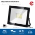 Светодиодный прожектор ПСК-30 30 Вт 6500 К IP65 Зубр 57141-30