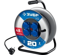 Силовой удлинитель на катушке КГ-325 20 м 4000 Вт IP44 Зубр 55079-20_z01