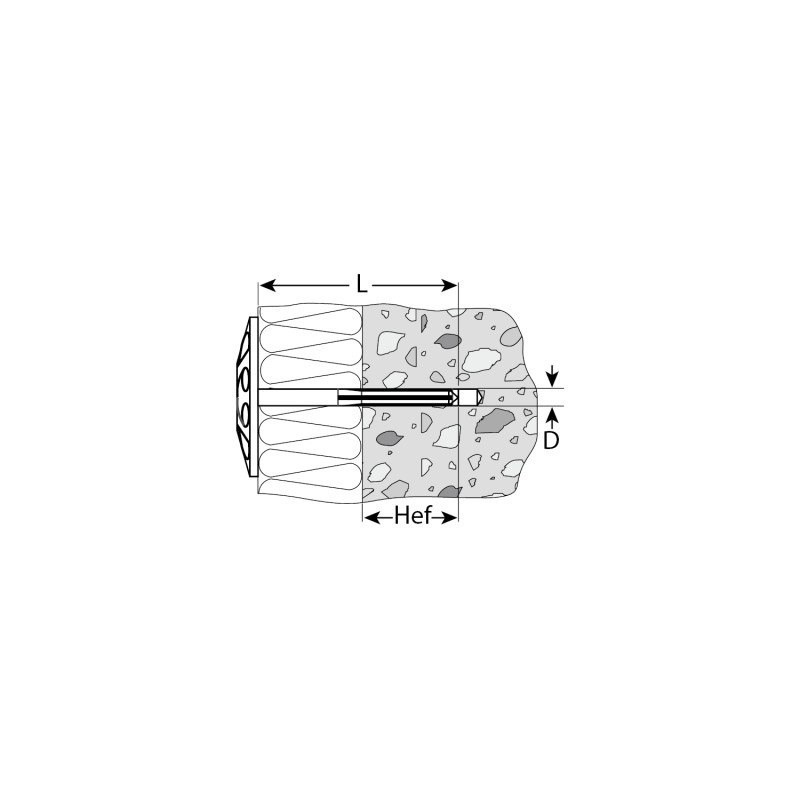 Дюбель для изоляционных материалов 140x10 мм 250 шт. Зубр 4-301525-10-140 Дюбель для изоляционных материалов 140x10 мм 250 шт. Зубр 4-301525-10-140