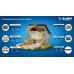 Барабанные гвозди рифленые CNW 80х3.1 мм 3600 шт. Зубр 305382-80
