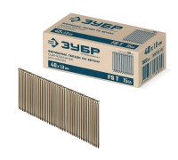 Финишные гвозди по бетону оцинкованные калибр 15GA 1000 шт. FST 40x1.8 мм Зубр 305389-40