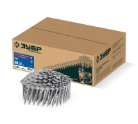 Барабанные гвозди кровельные оцинкованные 5400 шт. CRN 38x3.1 мм Зубр 305385-38