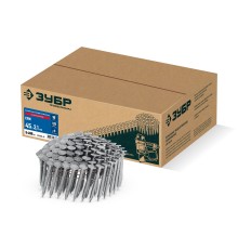 Барабанные гвозди кровельные оцинкованные 5400 шт. CRN 45x3.1 мм Зубр 305385-45