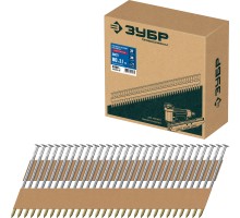 Реечные гвозди рифленые оцинкованные SN21 80х3.1 мм 2000 шт. Зубр 305396-80