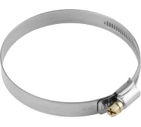 Хомуты нержавеющие с накатной лентой 12 мм, коробка, серия ПРОФЕССИОНАЛ Зубр 37822-90-110-50