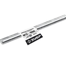 Резьбовая шпилька DIN 975 М12 x1000 мм 1 шт. Зубр 30336-12-1