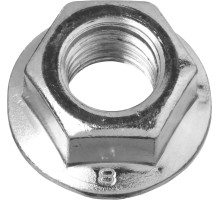 Гайки DIN 6923 с фланцем, коробка 5 кг, серия МАСТЕР Зубр 303630-14