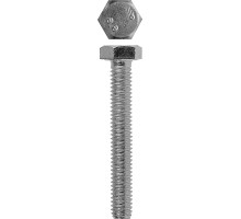 Болты DIN 933 с шестигранной головкой, промфасовка Зубр 4-303070-06-012