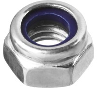 Гайки DIN 985 с нейлоновым кольцом, коробка 5 кг, серия МАСТЕР Зубр 303580-14