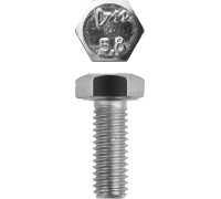 Болты DIN 933 с шестигранной головкой, коробка 5 кг, серия МАСТЕР Зубр 303080-06-012