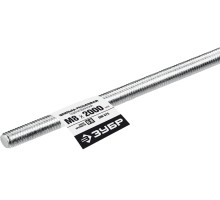 Резьбовая шпилька DIN 975 кл. пр. 6.8 М8x2000 мм  1 шт. Зубр 30336-08-2