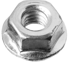 Гайки DIN 6923 с фланцем, коробка 5 кг, серия МАСТЕР Зубр 303630-04