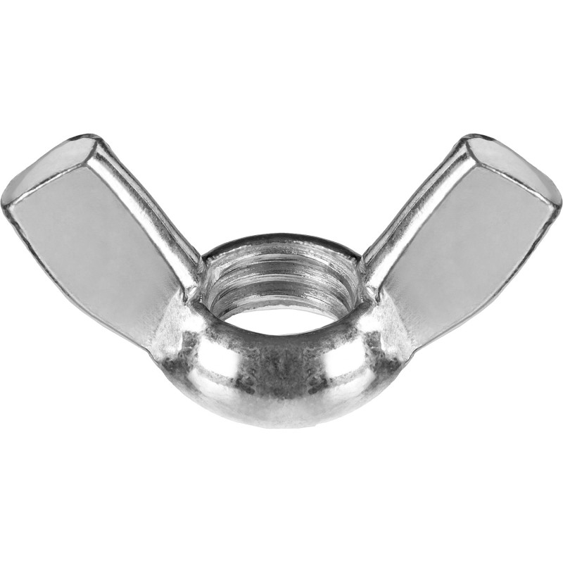 Гайки DIN 315 барашковые, пакет, серия МАСТЕР Зубр 303736-08