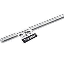 Резьбовая шпилька DIN 975 кл. пр. 6.8 М6x1000 мм  1 шт. Зубр 30336-06-1
