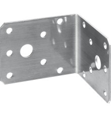 Нержавеющий крепежный уголок 55х70х70x2 мм НКУ-2.0 Зубр 310526-55