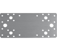 Нержавеющая крепежная пластина 200х90х2 мм ЗУБР НКП-2.0 310636-200