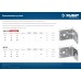 Усиленный нержавеющий крепежный уголок 90х100х100x2 мм Зубр УНКУ-2.0 310516-90