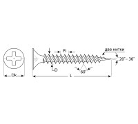 Саморезы СГМ гипсокартон-металл, коробка, серия ПРОФЕССИОНАЛ Зубр 4-300011-35-040