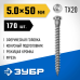Саморезы для перфорированного крепежа СПК 50х5 мм 170 шт Зубр 30061-50-50