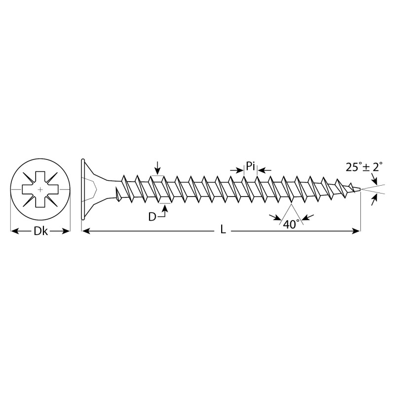 Саморезы СУ-Ж универсальные, желтый цинк, промфасовка, серия МАСТЕР Зубр 4-300390-60-060