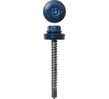 Саморезы СКД кровельные, для деревянной обрешетки, RAL 5005, коробка, серия ПРОФЕССИОНАЛ Зубр 4-300315-48-060-5005