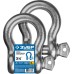 Омегообразная скоба 3/4″ , 2 шт., палец 22 мм г/п 4.75 тн, цинк Зубр 304525-19
