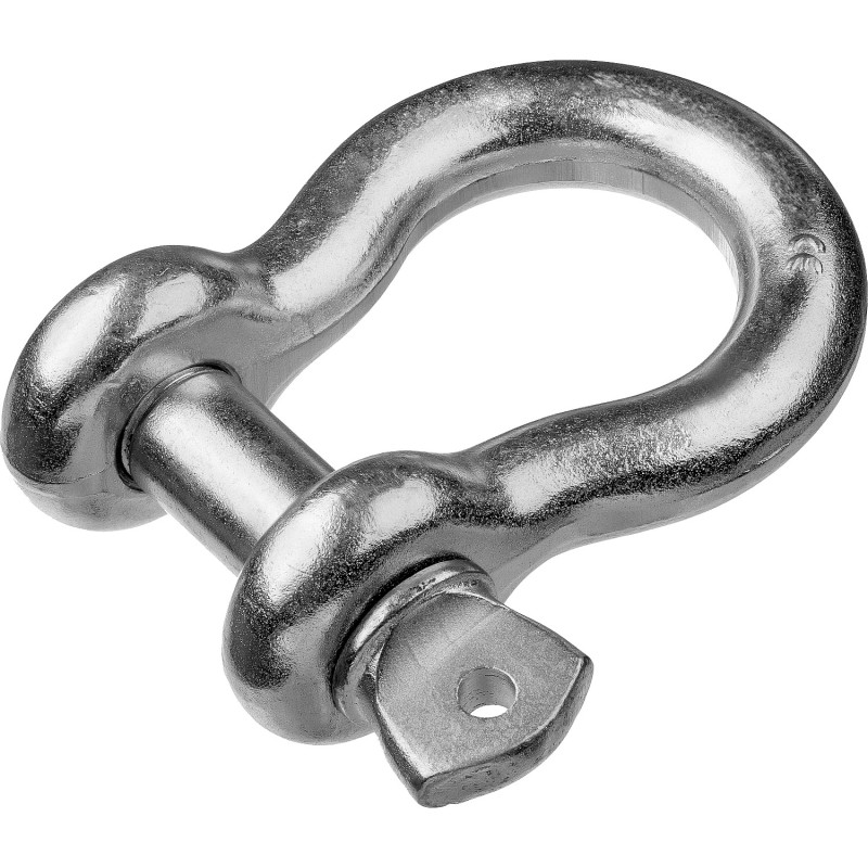 Омегообразная скоба 1 1/4″ , 1 шт., палец 36 мм г/п 12 тн, цинк Зубр 304525-31