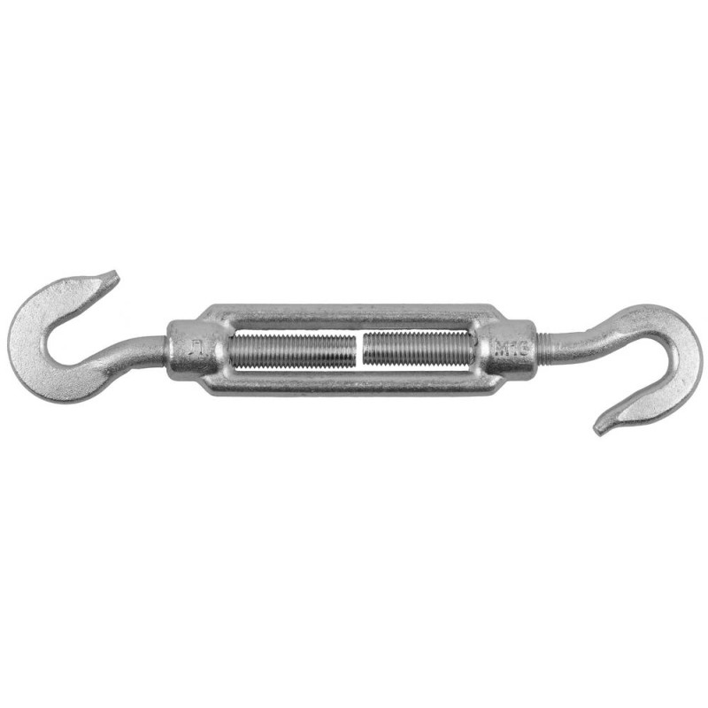 Талреп крюк-крюк DIN 1480, М16, кованая натяжная муфта, 2 шт. Зубр 4-304365-16