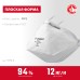 Фильтрующая полумаска FFP2 ЗУБР П-95 11172-2