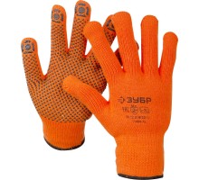 Перчатки трикотажные утепленные ЗУБР 11464-XL серия ПРОФЕССИОНАЛ
