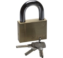 Замок навесной латунный серия ЭКСПЕРТ Зубр 37299-70
