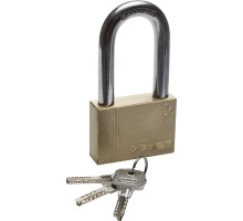 Замок навесной латунный серия ЭКСПЕРТ Зубр 37299-70-1