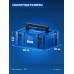Пластиковый ящик для инструментов МОДУЛЬ-М 166x402x302 мм Зубр 38170-M
