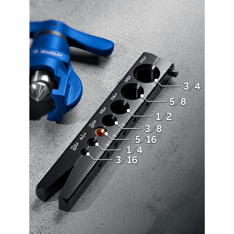 Эксцентриковая развальцовка 5 - 19 мм, 3/16"-3/4” в кейсе Зубр 23610