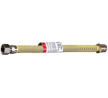 Подводка сильфонная для газа растяжная, г/ш, серия «ЭКСПЕРТ» Зубр 51007-G/S-050-100