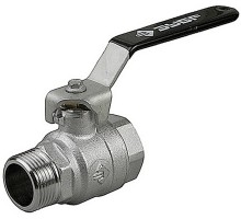 Кран шаровый ВН, ручка, серия ЭКСПЕРТ Зубр 4-51321-C-1/2