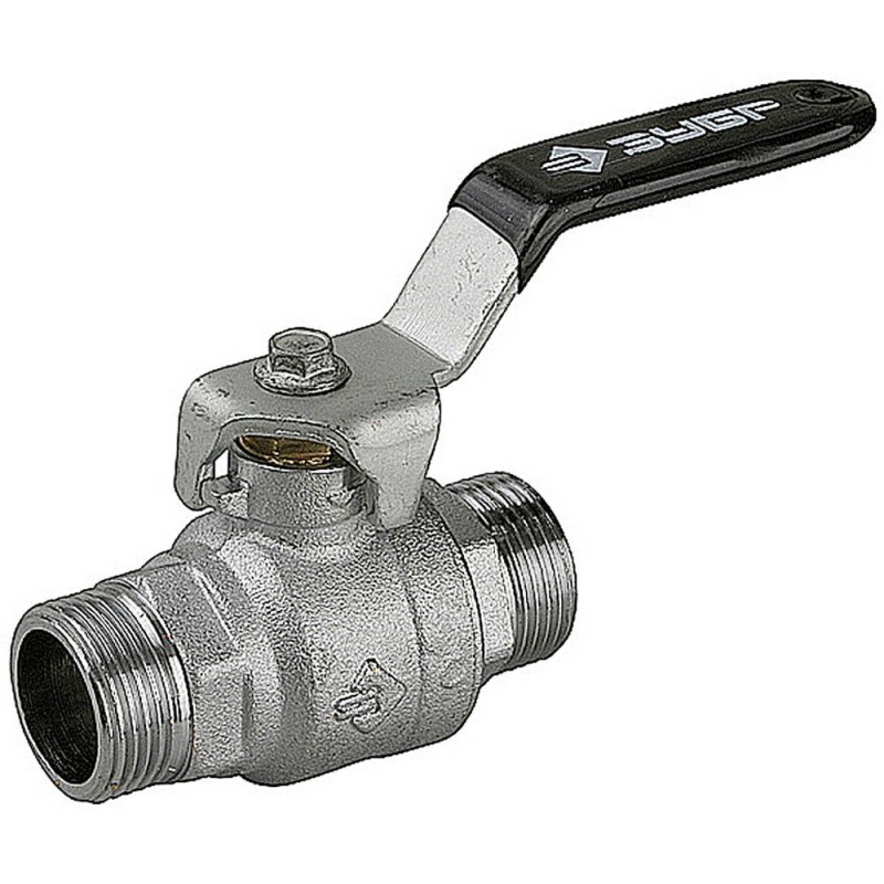 Кран шаровый НН, ручка, серия ЭКСПЕРТ Зубр 4-51322-C-1/2