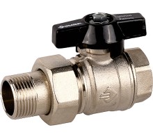 Кран шаровый ВН, с накидной гайкой, серия ЭКСПЕРТ Зубр 4-51327-C-3/4